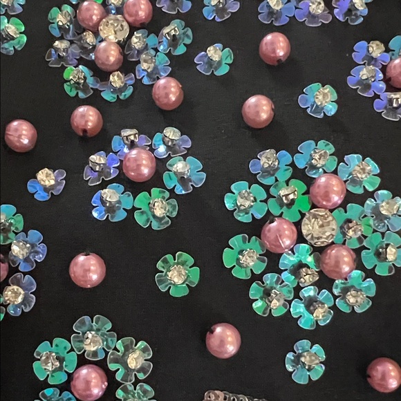 🩷Black Sequin Champagne Sweatshirt NWOT!🩷 - Picture 8 of 9